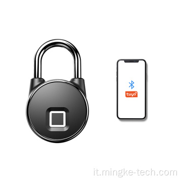 Lucchetto serratura della porta per impronte digitali tuya ad alta sicurezza